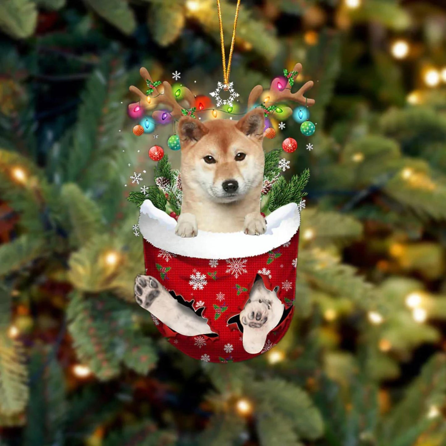 Canipaws ™ Canine Ornaments Hanging Cute Dog Decor